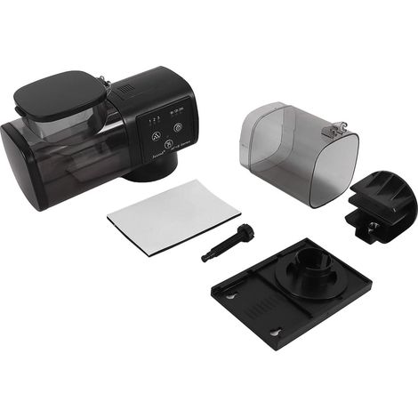 Distributeur automatique de nourriture pour poissons d'aquarium 500 ml avec minuterie et 3 modes d'alimentation (granulés, bâtonnets, poudre) - Idéal pour les week-ends et les vacances (1/5)