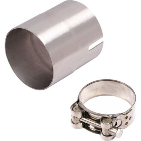 Réducteur Adaptateur Tuyau Échappement Moto Acier Inoxydable Diamètre 51Mm à 54Mm