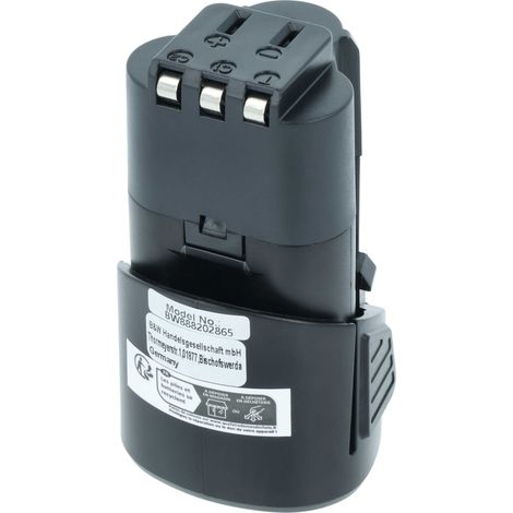 vhbw Batería compatible con Kress 108 ALS 2.0 Sst L, herramienta eléctricas (2000 mAh, Li-Ion, 10,8 V)