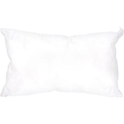 Coussin à recouvrir 50x30 cm – Garnissage 100% polyester Flotex – Confort ferme – Zip pour ajustement du garnissage – Linnea