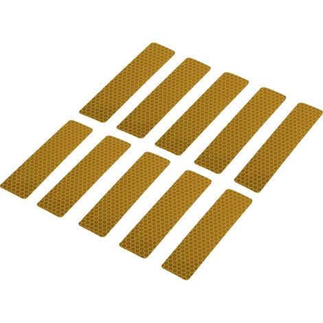 TOOLCRAFT RTS25/100-YL 1563964 Bande adhésive RTS jaune (L x l) 100 mm x 25 mm 10 pc(s) (1/2)