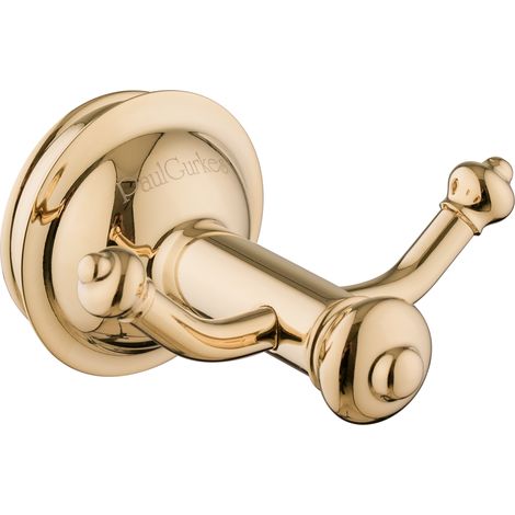 PaulGurkes Handtuchhaken Gold Bad-Accessoire Halterung für Handtücher (1/3)