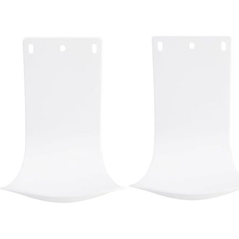 Lot De 2 Distributeurs De Savon Mural Automatique avec Bac Anti-Goutte en Plastique Distributeurs Liquide pour Cuisine Et Salle De Bain Montage Mural Facile