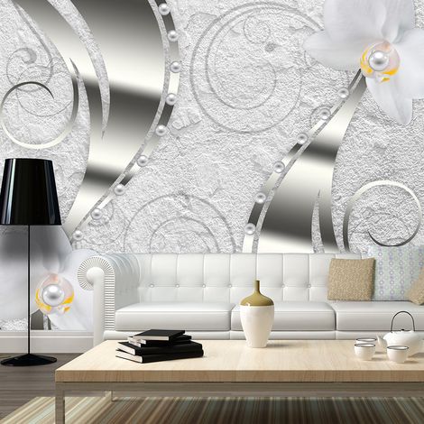 Fotomurale - Flowering abstraction - 400x280 (1/4)