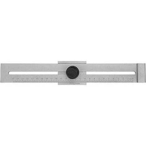 [JAMAIS UTILISÉ] Eosnow,Trusquin de Traçage, 0-250mm Calibre de Marquage en Métal, 0.1mm Précision, Règle de Marquage, Outil de Marquage (1/4)
