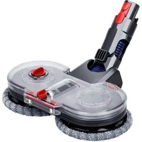 Lot de 1 tête de serpillère compatible avec Dyson V11 V10 V8 V7 Aspirateur pour parquet sols durs, remplacement de brosse électrique avec réservoir d'eau (1/5)
