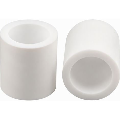 Capuchon de protection en silicone souple blanc, capuchon de tube diamètre intérieur 172,5 mm résistant à la chaleur pour gros tube