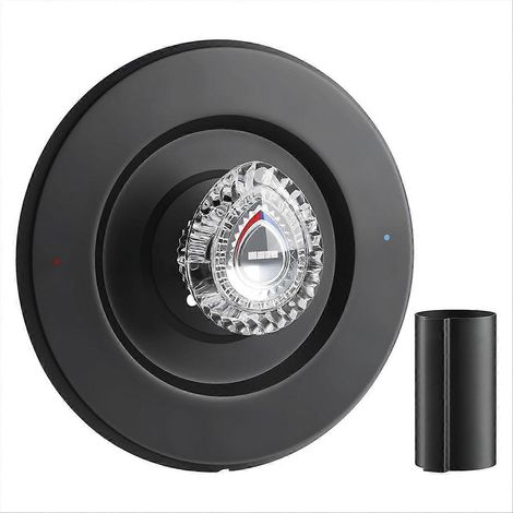 Kit de garniture de douche noire pour kit de garniture de douche et de baignoire/douche T470 31661SN, pour kit de garniture 1225 (1/5)