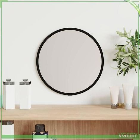 Miroir mural - FAFEISY - 348183 - Noir - Ø 20 cm - Rond (1/5)