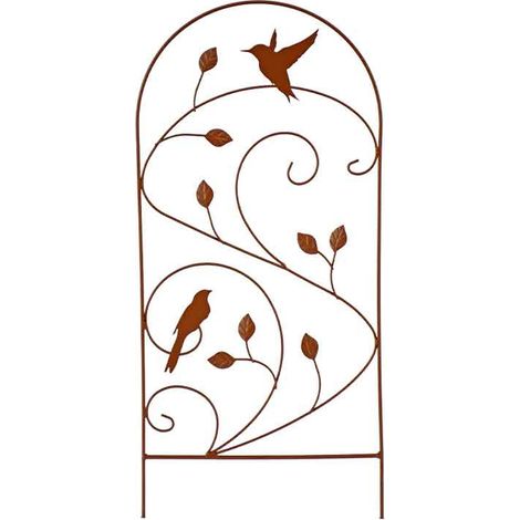 Treillage déco oiseaux 25x1x58cm (1/4)
