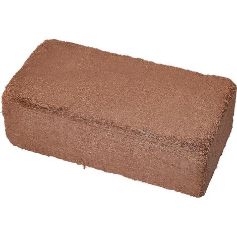 Ladrillo de fibra de coco compactada para construcción sostenible