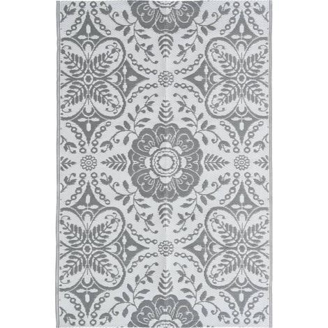 Outdoor Carpet ARAKIL Light Grey 190x290 cm PP vidaXL