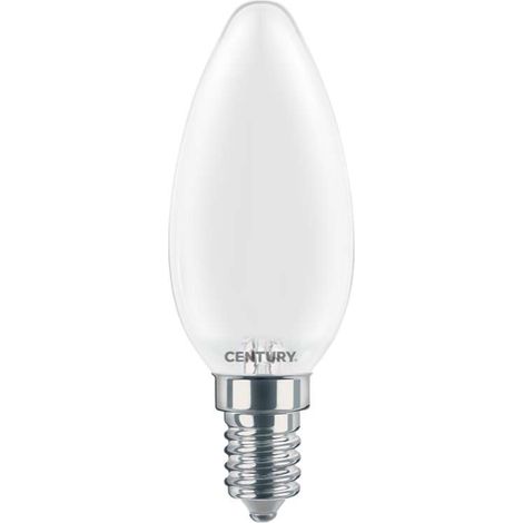 Lampadina Incanto Saten LED Century 6W E14 4000K Dimmerabile