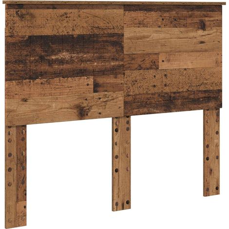 Maison Exclusive - Testiera con testiera Legno vecchio 120 cm Legno multistrato