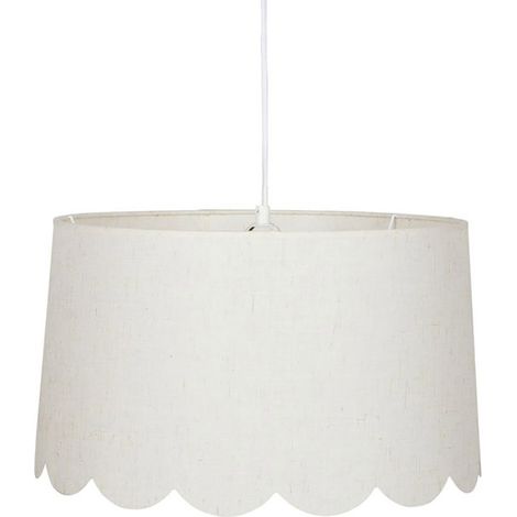 Suspension cylindrique tissu Mathilde D40 (1/4)