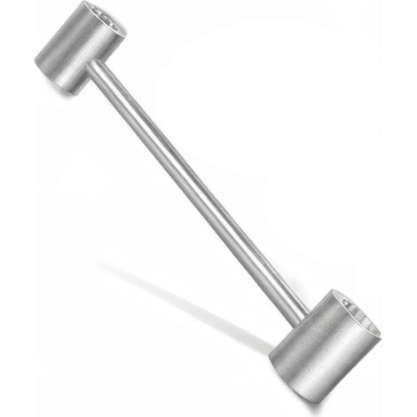 Einstellschlüssel für Türscharniere: Einstellbereich 8–19 mm, robustes Reparaturwerkzeug aus Stahl für Türscharniere in Wohnhäusern, Brandschutz-, Sicherheits- und Reinraumtüren. (1/5)