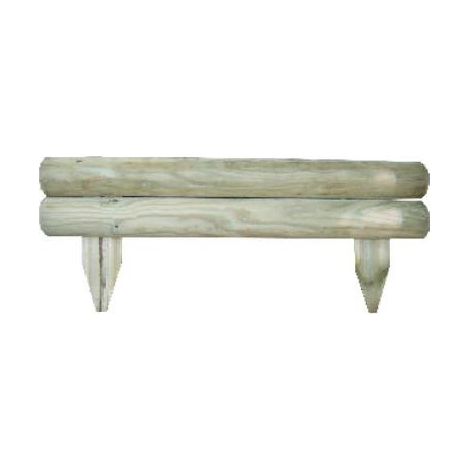 BORDURA FLORA RETTA 50XH10/20CM CON 2 MEZZI PALI D