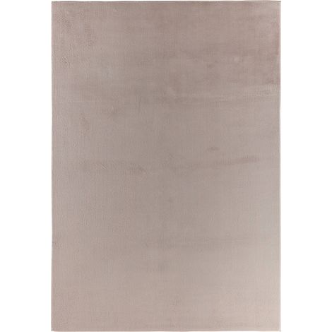 - Einfarbiger grauer Innenteppich - 120 x 160 cm