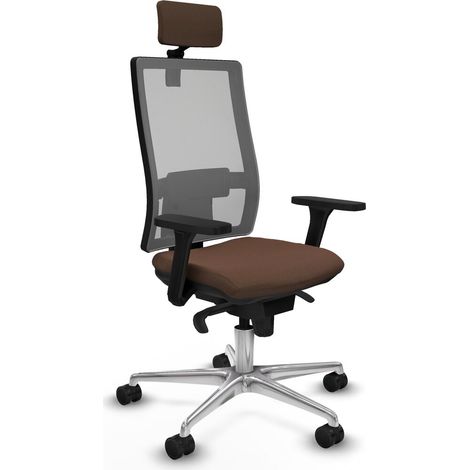 Sedia da Ufficio Piqueras y Crespo 3D086N2 Marrone scuro (1/5)