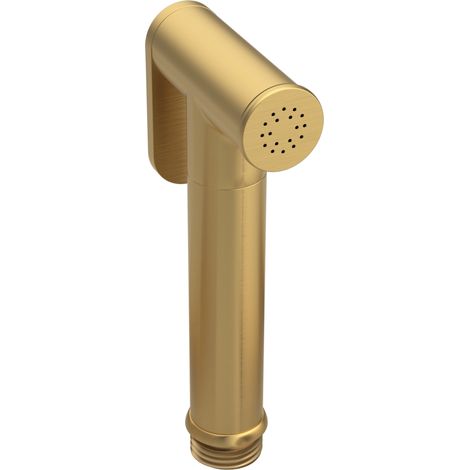 Spray bidé oro mate redondo con rosca con protección PVD de Valaz (1/2)