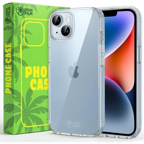 UrbanPalm Hülle für iPhone 14 / 13, Silikon, transparent (1/5)