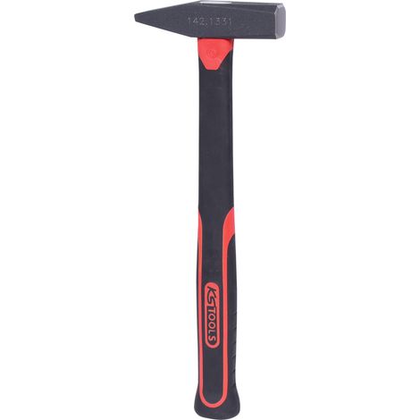 KS Tools Schlosserhammer mit Fiberglasstiel, 300g (1/5)