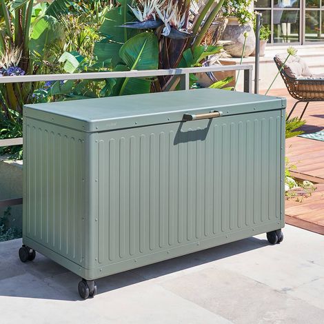 Coffre de rangement Edenio vert laurier 510L - Hespéride (1/5)