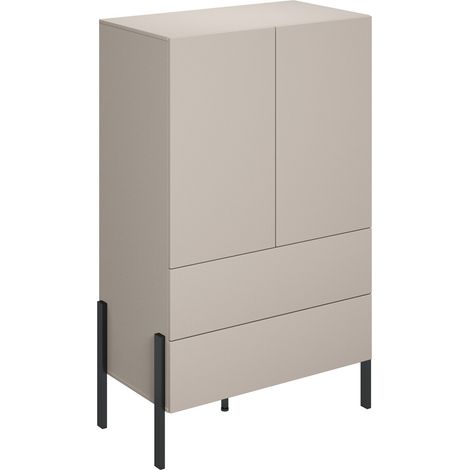 Estantería Etsore 106, Cachemira, Cerrable, Con cajones, Con puertas, Aglomerado laminado, Número de puertas: 0, Número de cajones: 0, 150x90x50cm (1/5)
