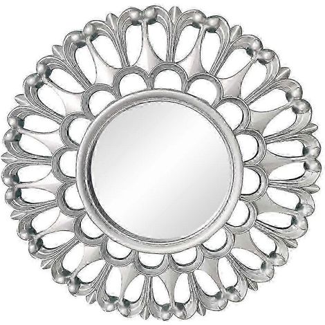 Miroir mural rond pour salle de bain et chambre - miroir de maquillage décoratif,Type 2 E (1/5)