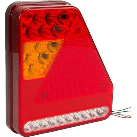 Feu arrière LED rectangle, UK GOPART LA45017L (1/5)