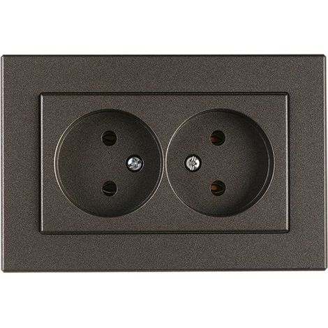 prise harry-potter xp500 16A encastrable double (1/2)