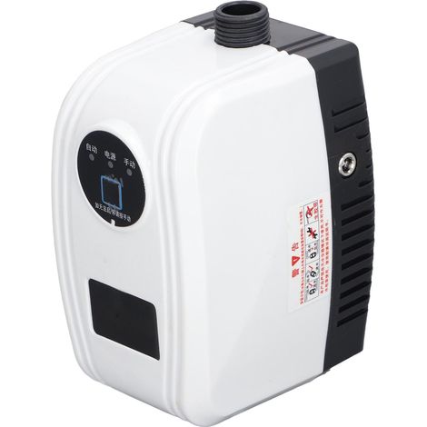 Druckerhöhungspumpe für Duschen, 150 W, 30 l/min, 20 m Förderhöhe, Schutzart IP56, 100–240 V, EU-Stecker (1/5)