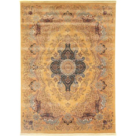 Tapis persan Venus - 180x120cm, Rectangular - 100% Acrylique - Tissé - Marron (1/5)