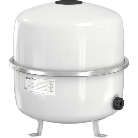 Flamco Vaso d'espansione Contra-Flex 35 L/1,5 bar (3 bar) bianco, per riscaldamento, 26333