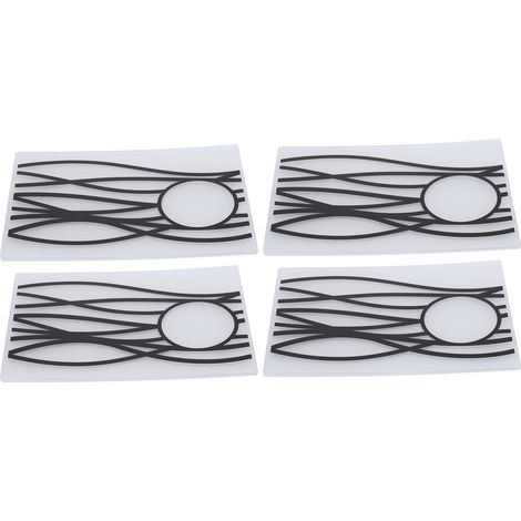 Lot de 4 pochettes à gaufrer en plastique pour la création de cartes, le scrapbooking et les loisirs créatifs (EM243)