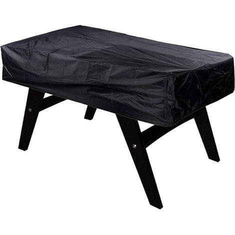 Oxford 420d Heavy Duty Football housse de table imperméable à l'eau et anti - UV poussière noir 160x115x50cm (1/5)
