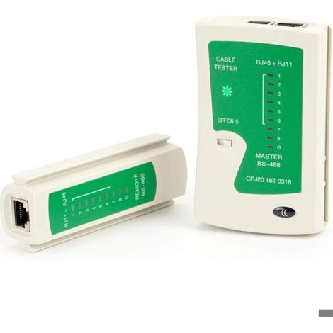 testeur câbles réseau pour câbles RJ45 et RJ11 (1/4)