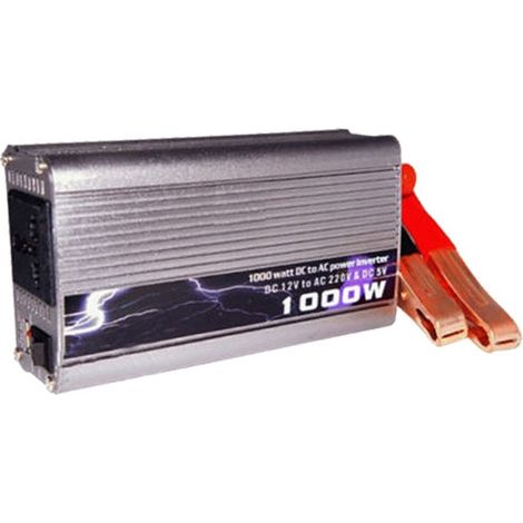 TRADE SHOP - Inverter 1000w Watt 12v 220v Trasformatore Auto Campeggi Barca Camper Presa Usb -