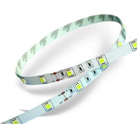 V-TAC Strip LED SMD5050 4,8W/m 5m 30 LED/m 12V Bianco Caldo IP20 10mm