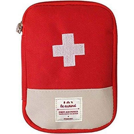 Mini Trousse de Secours Vide, Sac d'emballage de Drogue de Sac de Stockage de médecine Portable de pour Le Voyage extérieur (1/5)