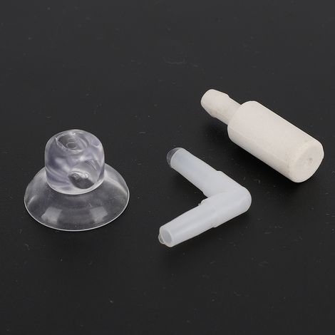 Affineur de dioxyde de carbone en céramique de précision pour aquarium, léger, pour poissons et plantes aquatiques, accessoire d'atomisation simple pour aquariums. (1/5)