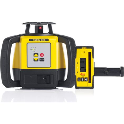 LASER LEICA RUGBY 620 MIT KOFFER MIT LI-ION BATTERIE UND EMPFÄNGERZELLE ROD EYE 160- 6005986