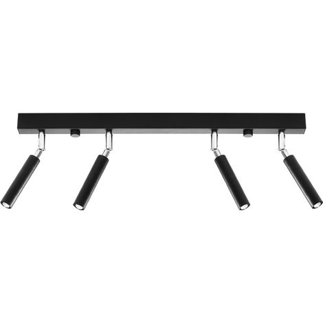 HORUX 4 G9 PLAFOND NOIR LUMILO 09.109.00 (1/5)