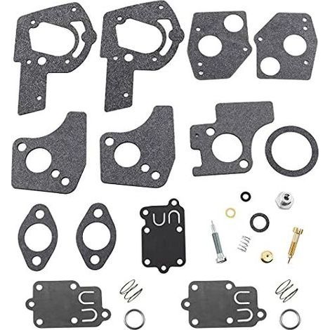 Kit de réparation carburateurMembranes et joints d'étanchéité pour moteurs Briggs & Stratton 3 à 5 CVRéférences 495606, 494624 - 272538S (1/5)