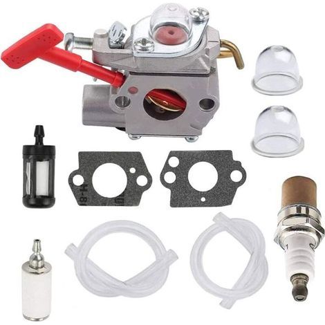 BelleRise - Hippotech Vergaser für Walbro WT-458, WT-220, WT-318, WT-318X, Homelite 07256B und Ultra 25CC Trimmer A04445A (1/5)