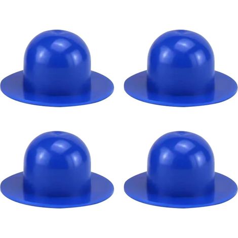 4 Pack Swimming Pool Plugs, Swimming Pool Adapter, Swimming Pool Connecting Kit, Water Enhancement Compatible Sealing Plugs (4, Blue) (1/5)