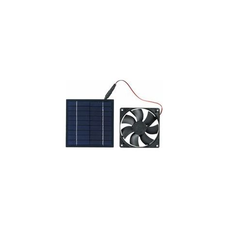 Ventilateur solaire 20 W, étanche IP65, pour caravane, serre, poulailler, chenil (toit) (1/5)