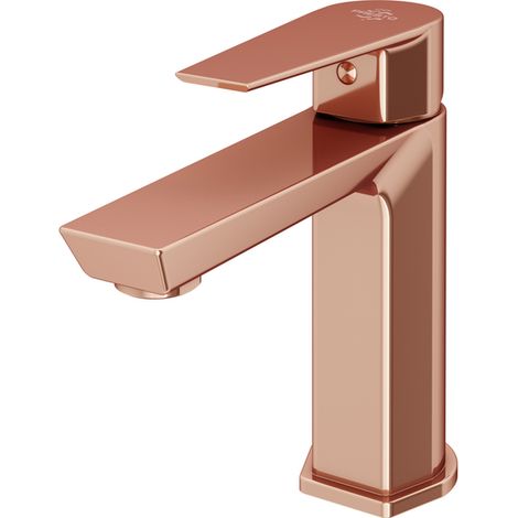 Presto Grifo lavabo monomando mezclador Aroha oro rosa (1/2)