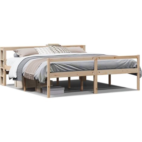 Maison Exclusive - Seniorenbett mit Kopfteil ohne Matratze 180x20