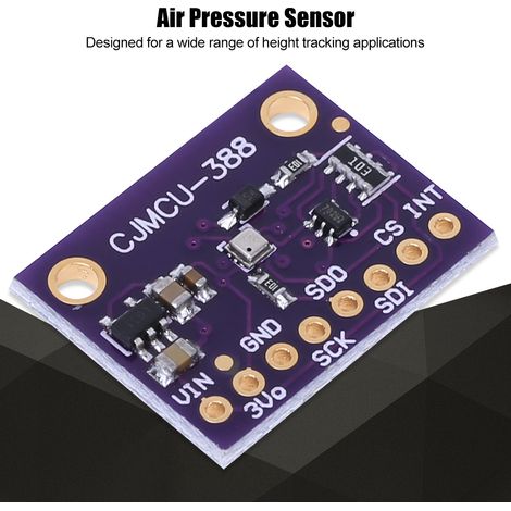 Capteur de pression atmosphérique numérique 24 bits CJMCU-388 BMP388, faible bruit, module baromètre précis (1/5)